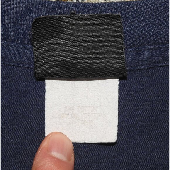 Vintage Pelvic Meatloaf Single Stitch Short Sleeve Navy Band Tee T-Shirt 3XL - Picture 6 of 8